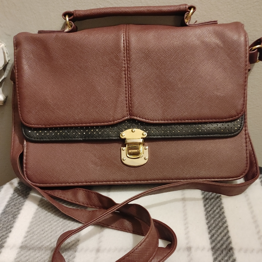 Icing Burgundy purse